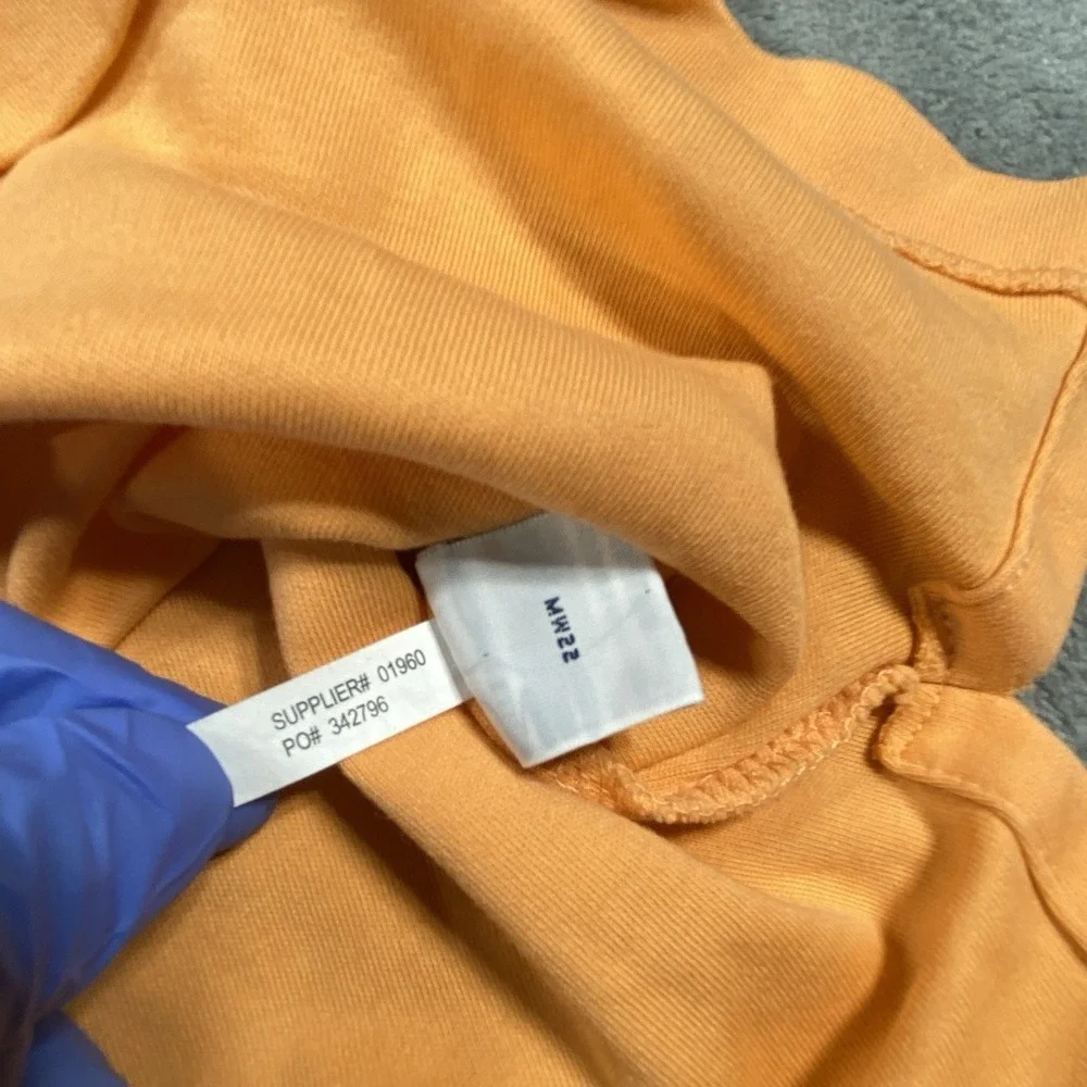 Vintage Polo Ralph Lauren‎ Shirt Men Orange Purple Classic Fit Golf All Cotton